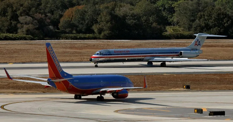 Airline stocks take off after American and Southwest raise targets