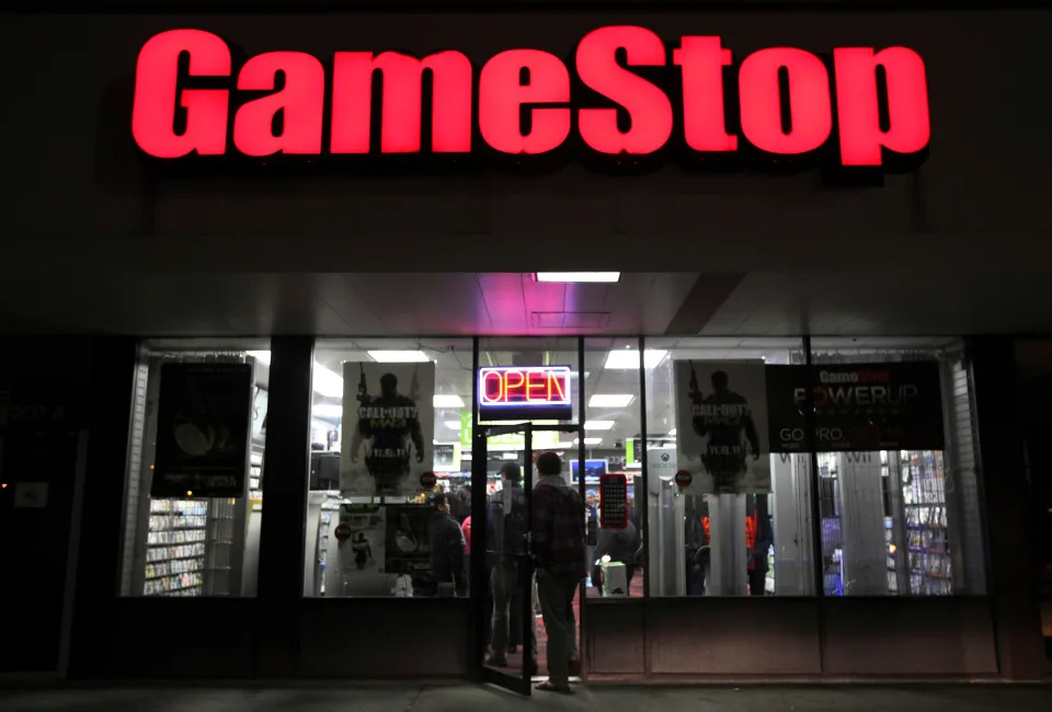 Stock of the day: GameStop jumps 10% on report it could start investing in crypto