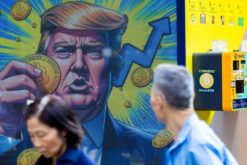 Bitcoin falls below $90,000 as the Trump-fueled crypto boom fades