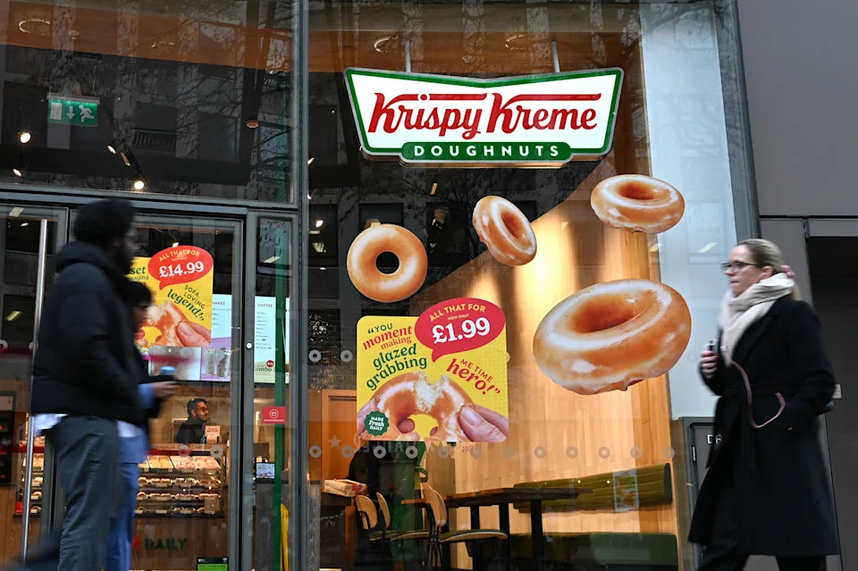 Krispy Kreme stock tumbles to all-time low as doughnut maker softens outlook